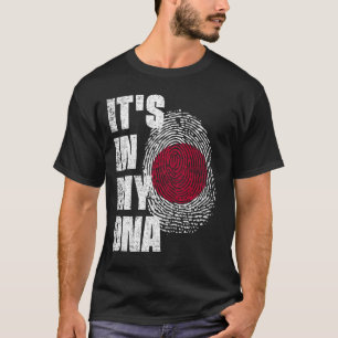 T-shirt C'EST DANS MON ADN Drapeau Japon