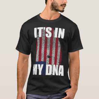T-shirt C'est dans mon ADN drapeau libérien