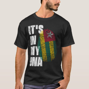 T-shirt C'EST DANS MON ADN Drapeau Togo