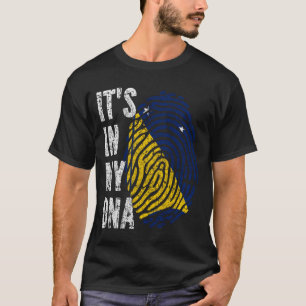 T-shirt C'EST DANS MON ADN Drapeau Tokelau Hommes Femmes E