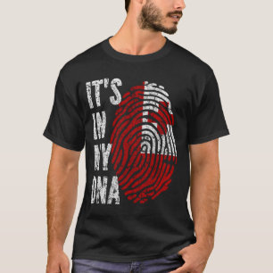 T-shirt C'EST DANS MON ADN Drapeau Tonga Hommes Femmes Enf