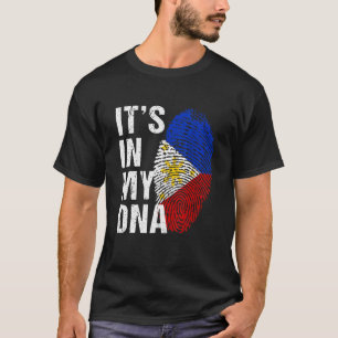 T-shirt C'est dans mon ADN fierté filipino filipina philip