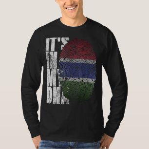T-shirt C'est dans mon Adn Gambie Graphic Pour les Hommes