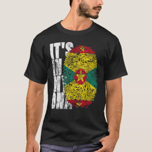 T-shirt C'est dans mon Adn Grenada Graphic Pour Hommes Fem