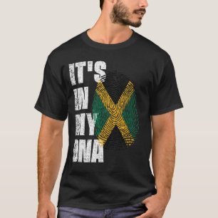 T-shirt C'EST DANS MON ADN Jamaica Flag