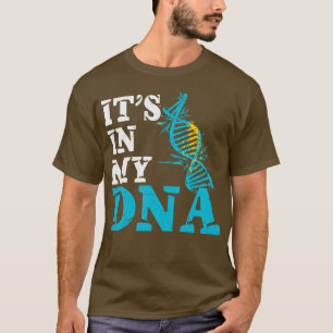 T-shirt C'est dans mon ADN kazakhstan