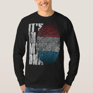 T-shirt C'est dans mon Adn Luxembourg Graphic pour Man Lux