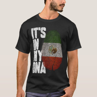 T-shirt C'est dans mon ADN Mexique Chemise Fier Cadeau Mex