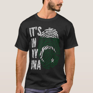 T-shirt C'EST DANS MON ADN Pakistan Drapeau Hommes Femmes