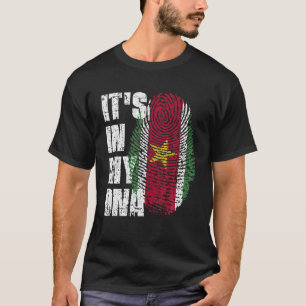 T-shirt C'est DANS MON ADN Suriname Drapeau Surinamais
