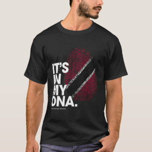 T-shirt C'Est Dans Mon Adn Trinidad Tobago Les Racines Du 