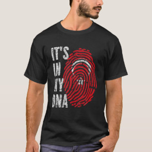 T-shirt C'est dans mon ADN Turquie Drapeau Hommes Femmes E