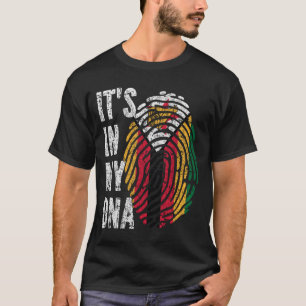T-shirt C'EST DANS MON ADN Zimbabwe Drapeau Hommes Femmes 