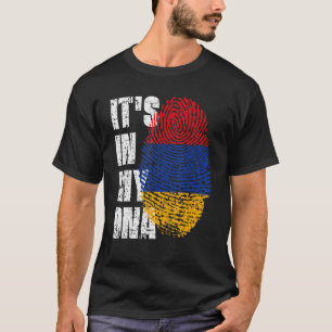T-shirt C'est dans mon Adna Arménie Drapeau arménien