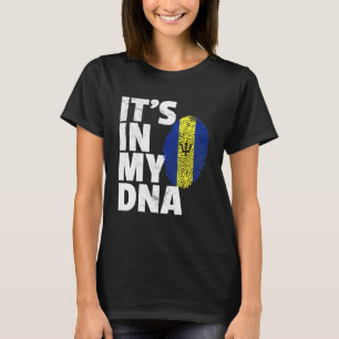 T-shirt C'Est Dans Mon Adna Barbados Flag Pride National P