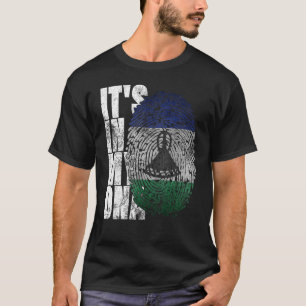 T-shirt C'est dans mon Adna Lesotho Graphic pour hommes fe