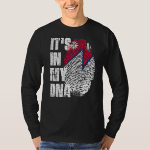 T-shirt C'est dans mon Adna Népal drapeau Népalais Népalai
