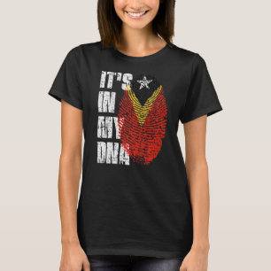 T-shirt C'est dans mon Adna Timor oriental drapeau Timorai