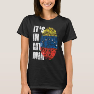 T-shirt C'Est Dans Mon Adna Venezuela Drapeau Vénézuélien