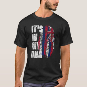 T-shirt C'est dans mon Dna Hawaii drapeau Hawaiian