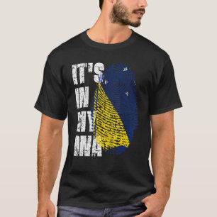 T-shirt C'Est Dans Mon Dna Tokelau Drapeau Les Tokélaouans