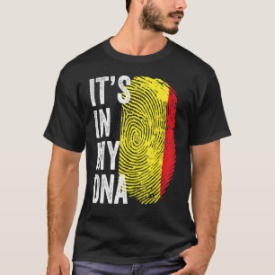 T-shirt C'est dans mon Drapeau Belge Drapeau Belgique Socc