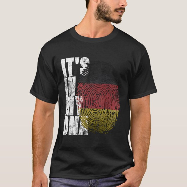 T-shirt C'Est Dans Mon Drapeau Dna Ger Oktoberfest Gery (Devant)
