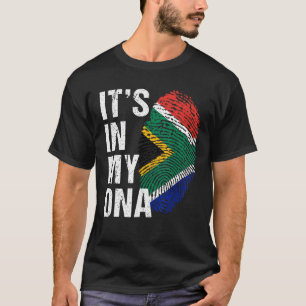 T-shirt C'est dans My DNA south african Pride Afrique du S