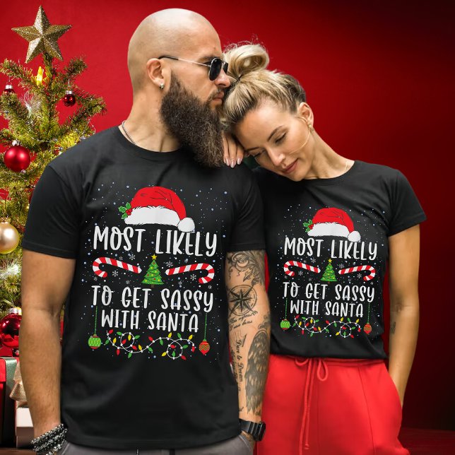 T-shirt C'Est Drôle De Se Sentir Avec Père Noël (Créateur téléchargé)