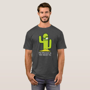 T-shirt C'est drôle, je suis malade à l'intérieur de Ca