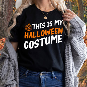 T-shirt C'est drôle, mon costume d'Halloween
