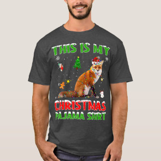 T-shirt C'Est Drôle, Mon Pyjama De Noël Fo Xmas Light T