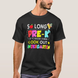 T-shirt C'est fini, maternelle, j'arrive Maternelle fin Pr