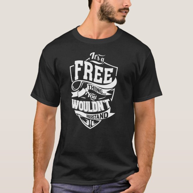 T-shirt C'est gratuit (Devant)