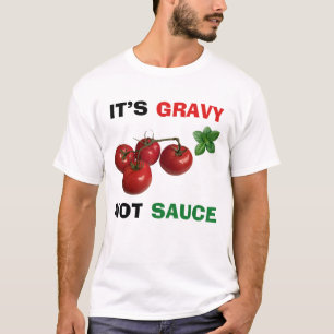 T-shirt C'est Gravy, pas Sauce Italien