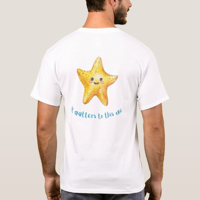 T-shirt C'est important pour celui-là, Starfish Story. (Dos)