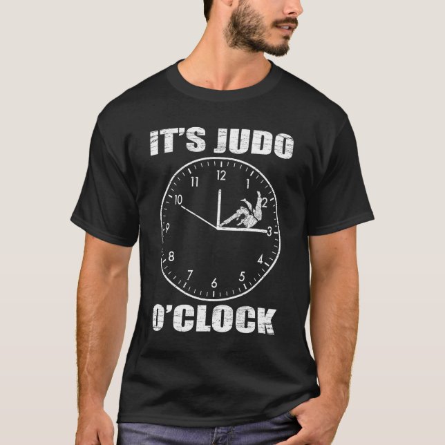 T-shirt C'est Judo O'clock (Devant)
