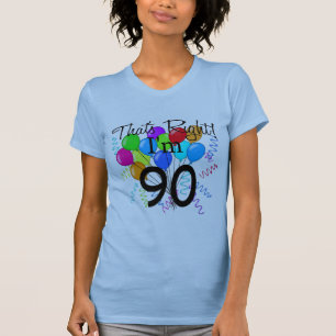 T-shirt C'est juste que j'ai 90 ans