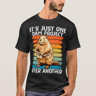 T-shirt C'est juste un projet de barrage amusant après l'a