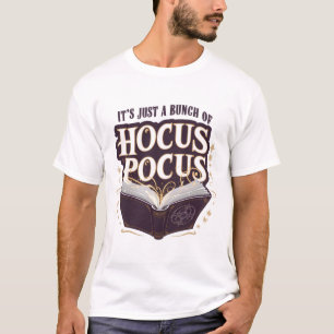T-shirt C'est juste une bande de Hocus Pocus Halloween Wit