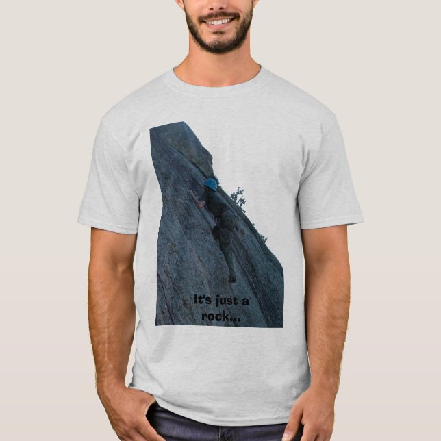 T-shirt C'est juste une roche (Devant)