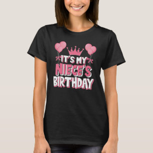 T-shirt C'est la fête d'anniversaire de My Niece