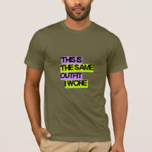 C'est la même tenue que j'ai portée hier | Concept
