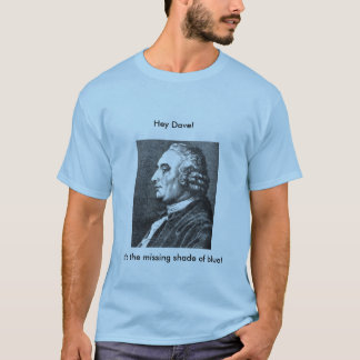 T-shirt C'est la nuance absente du bleu !