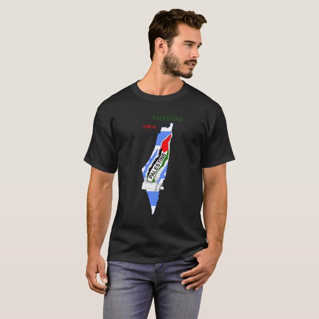 T-shirt C'est la Palestine 2 (Devant entier)