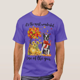 T-shirt C'est la période automnale la plus merveilleuse Bo
