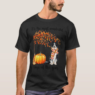T-shirt C'est la plus merveilleuse frontière d'automne Col