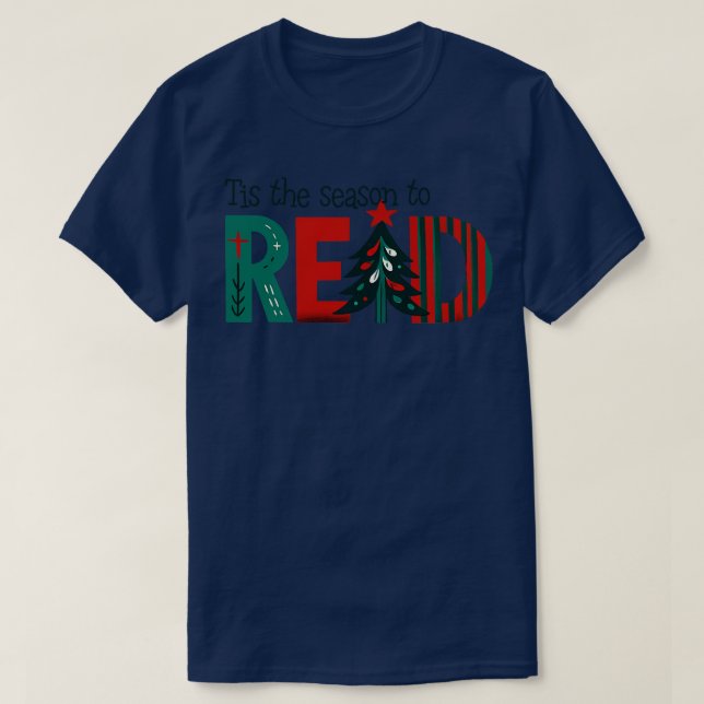T-shirt C'est la saison à lire (Design devant)