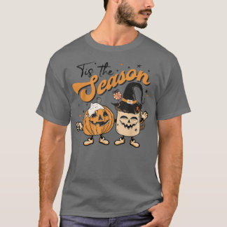 T-shirt C'Est La Saison Citrouille Épice Drôle Vibes Autom