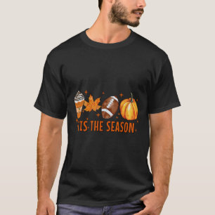 T-shirt C'Est La Saison Citrouille Spice Latte Halloween A